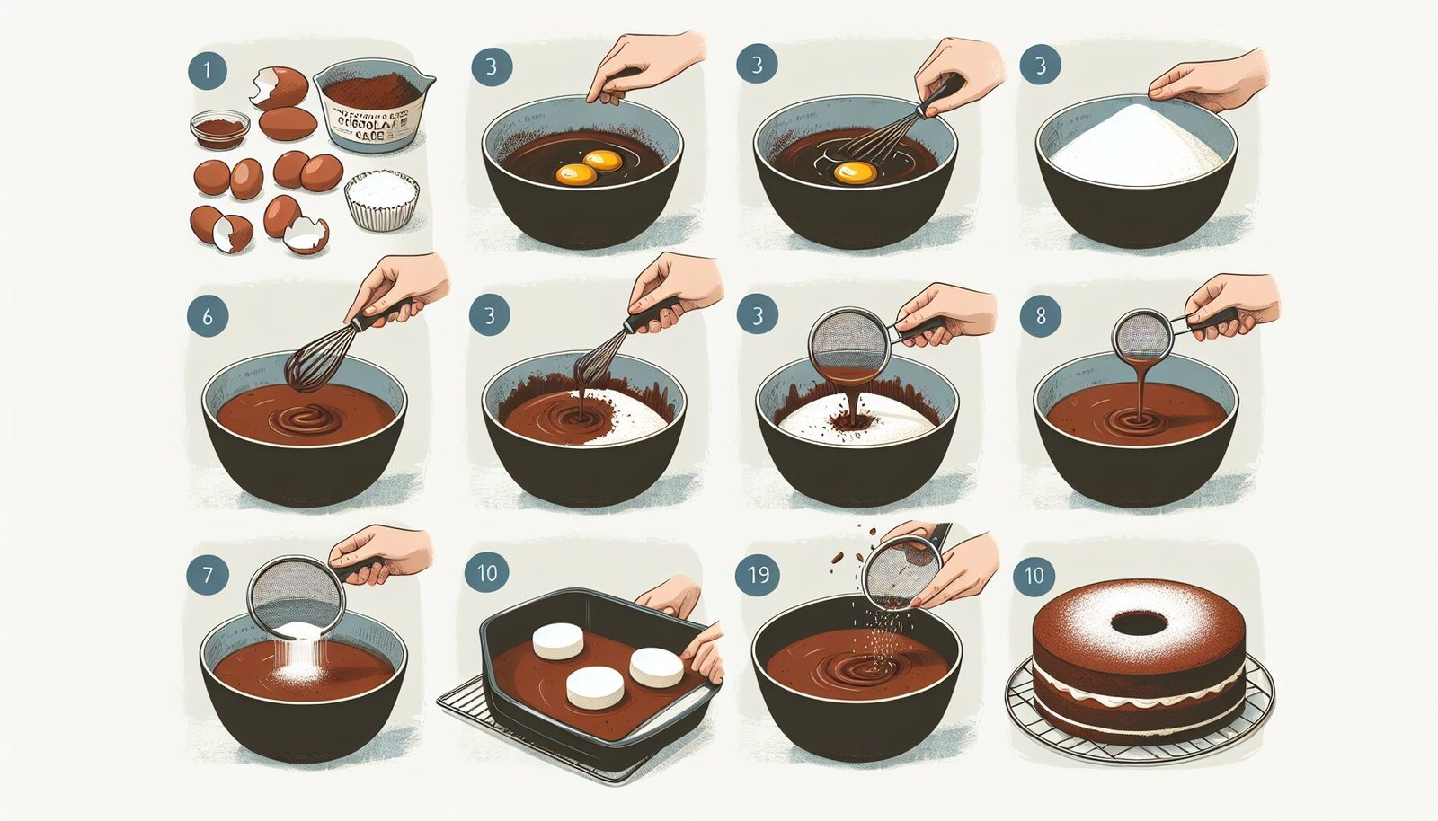 Como Fazer Um Bolo De Chocolate