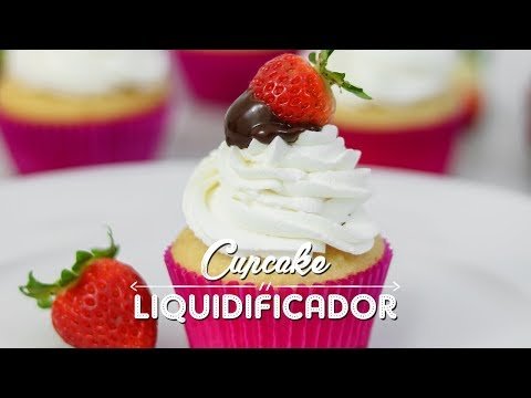 Receita Cupcake de Liquidificador