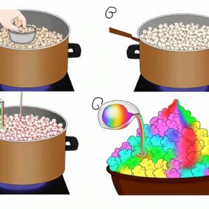 Como Fazer Pipoca Doce Colorida