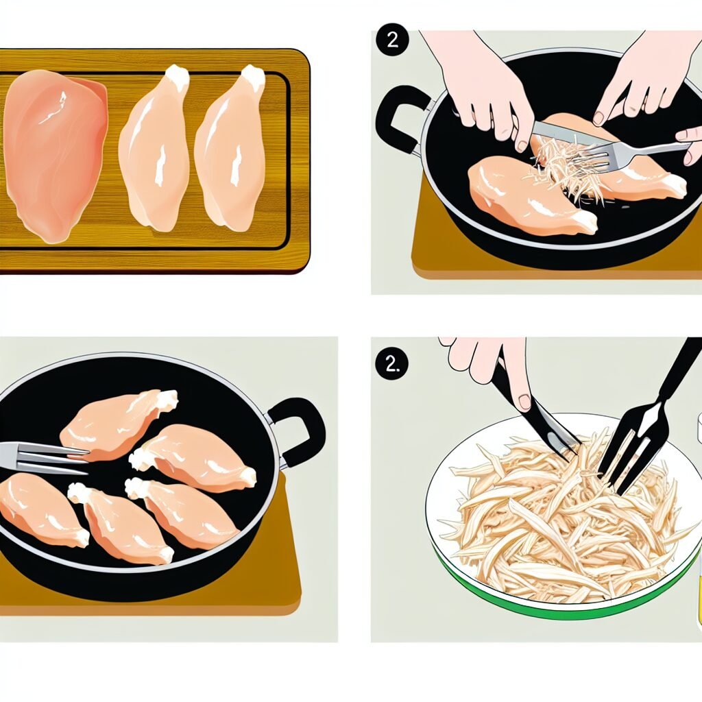 Como Fazer Frango Desfiado