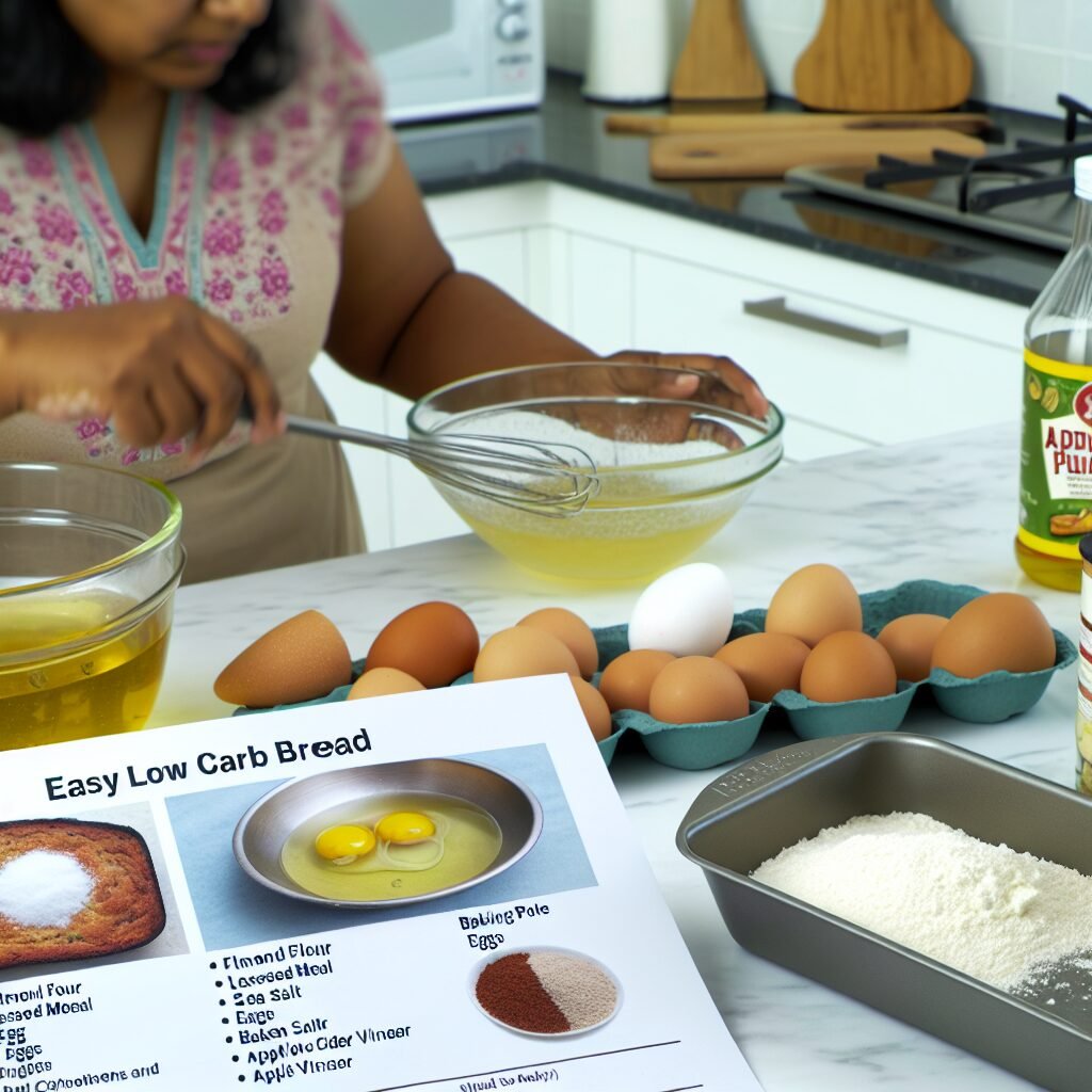 Receita De Pão Low Carb Facil